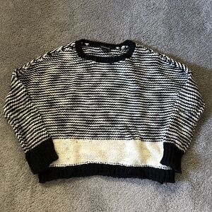 Chunky striped sweater